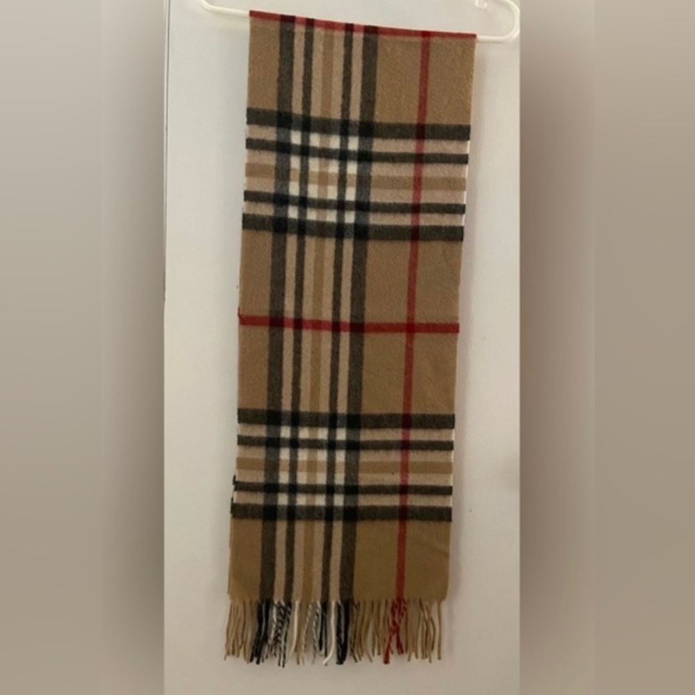 Cashmere Plaid Scarf